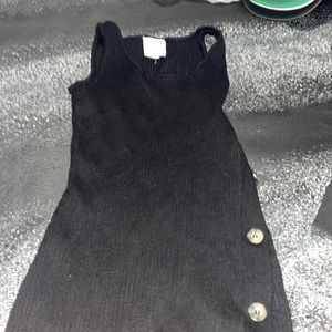 Black dress size small woman